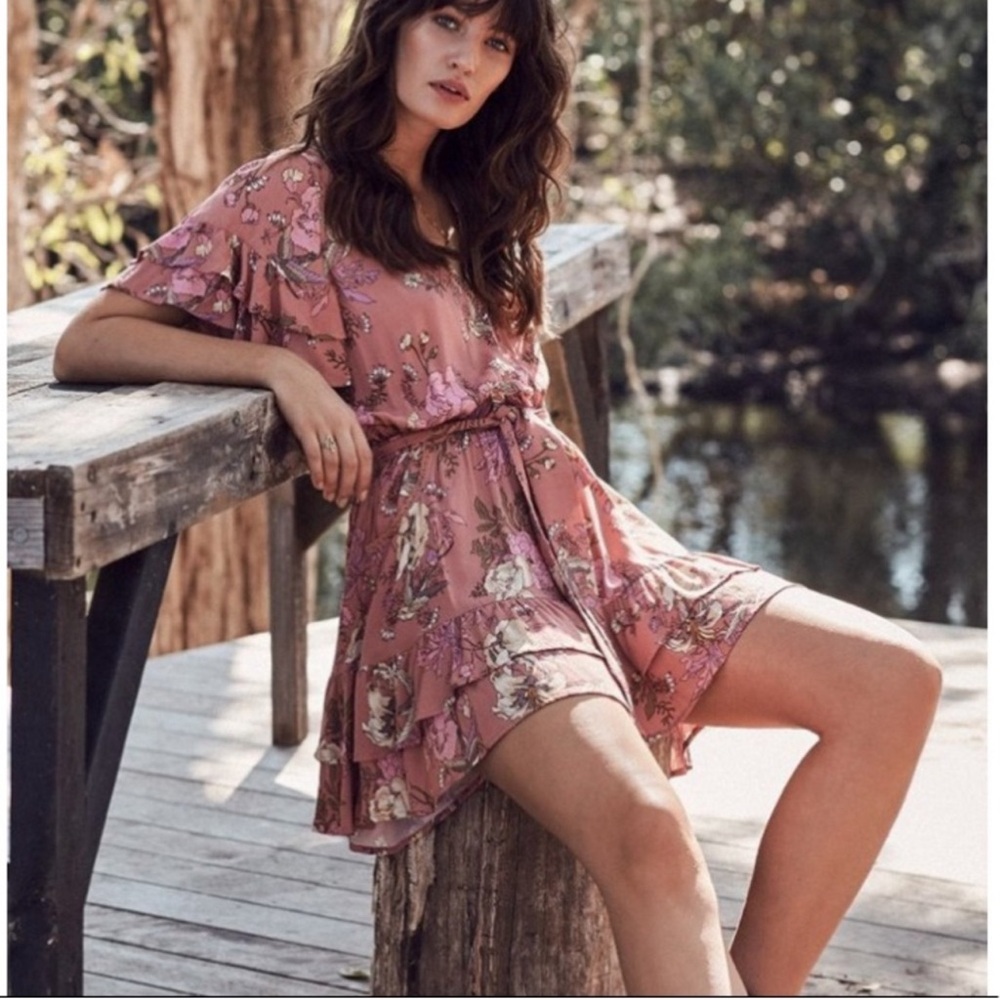 Spell Rosa Play dress in BLUSH EUC
